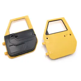 KYX Racing Hard Body Front Rear Car Door Upgrades Accessories for RC Crawler Car Axial SCX10 II 90046 Jeep Wrangle Body Shell