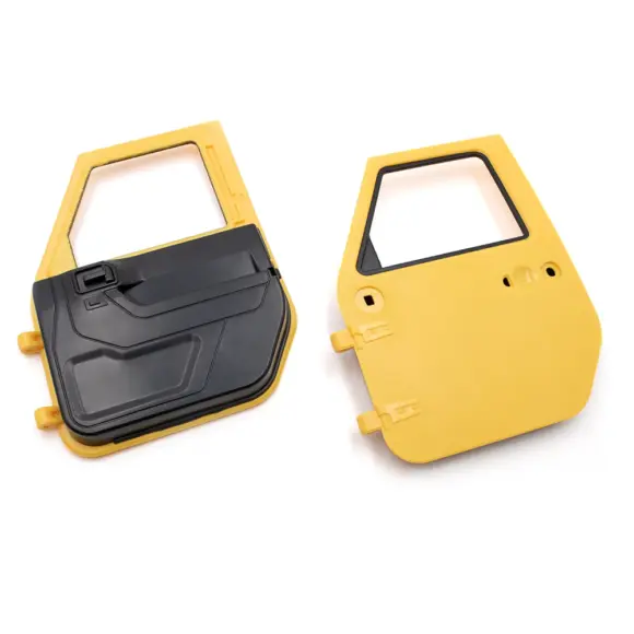 KYX Racing Hard Body Front Rear Car Door Upgrades Accessories for RC Crawler Car Axial SCX10 II 90046 Jeep Wrangle Body Shell