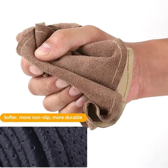 38cm DIY Car Steering Wheel Cover Fiber Leather Thread Artificial Leather Car Covers Suite Auto Accessories - Image 5