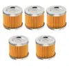 5PCS Motorcycle Engine Oil Filter For HJ125K GN125 EN125 GS125 HJ GN EN 125 125cc Aftermarket Spare Parts Motorcycle Accessories