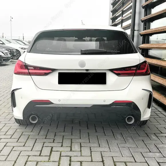 Carbon Look Car ABS Plastic Body Kit Front/Rear Bumper Spoiler For BMW 1 Series F40 M-PACK & M135i 2019-2024 Wind Knife Cover - Image 4