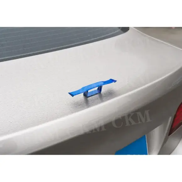 GT Style Carbon Look Car Rear Spoiler Mini Wings Decoration Auto Accessories Black Blue Red White Grey Winglet - Image 5