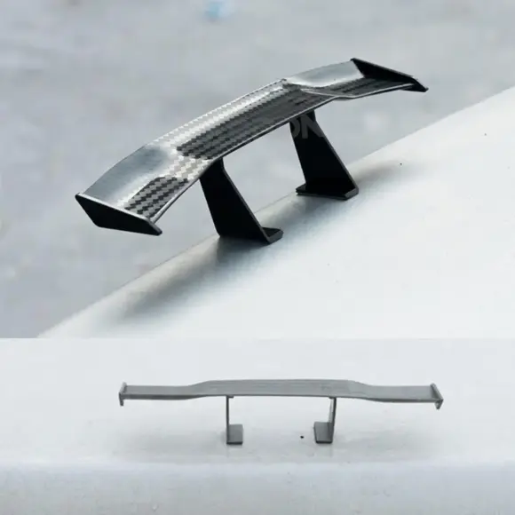 GT Style Small Rear Trunk Spoiler Wing Car Rear Spoiler Boot Mini Wing Model Decoration Auto Accessories Universal Wing - Image 3