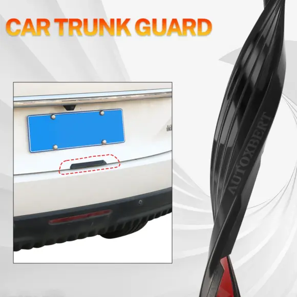 Universal Rear Bumper Guard Decoration Strip Anti Scratch Tailgate Door Cover Molding Protector Trim Exterior Kit Car SUV VAN - Image 2
