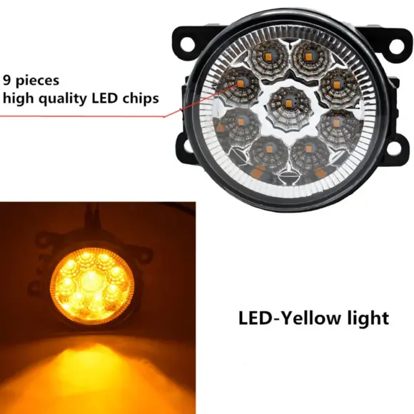 2x For Mitsubishi Attrage Mirage G4 2020-2022 NEW Fog Lamp DRL H11 12V Fog Lamps Daytime Running Light Fog Lights Left+Right - Image 4