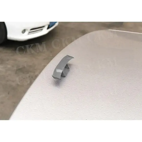 GT Style Carbon Look Car Rear Spoiler Mini Wings Decoration Auto Accessories Black Blue Red White Grey Winglet - Image 6